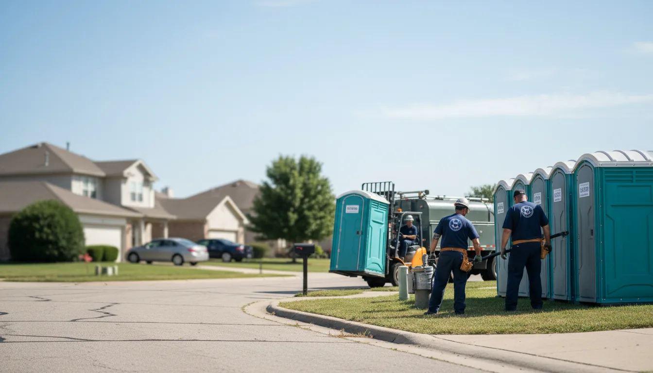 Porta Potty Rental in El Dorado Hills, CA near me